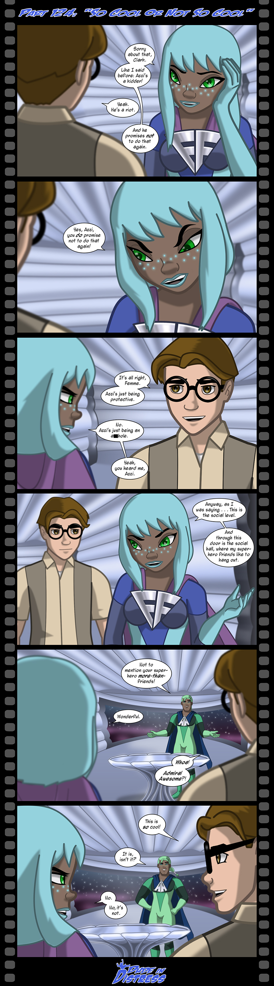 Dude in Distress Strip 124