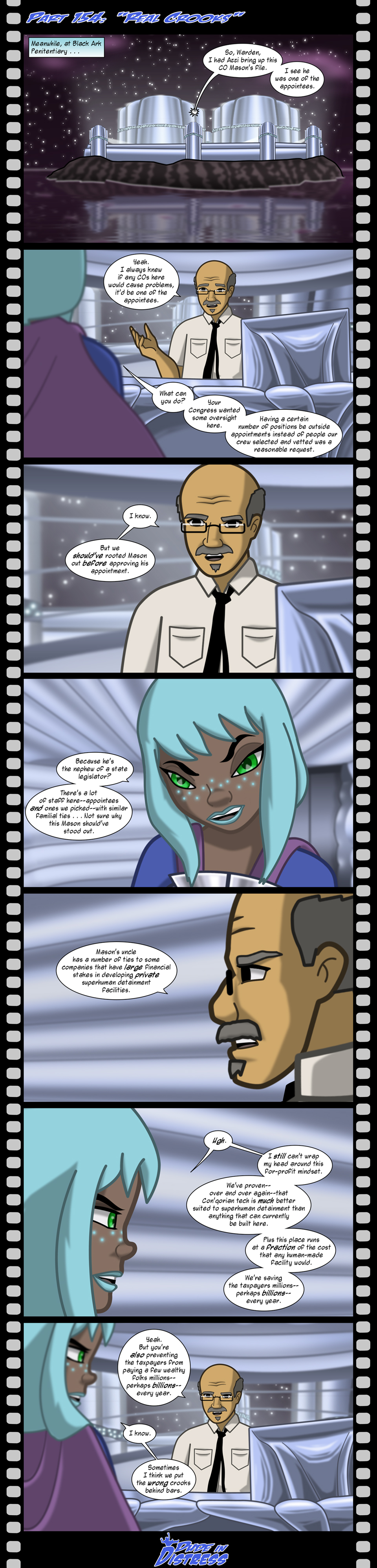 Dude in Distress Strip 154