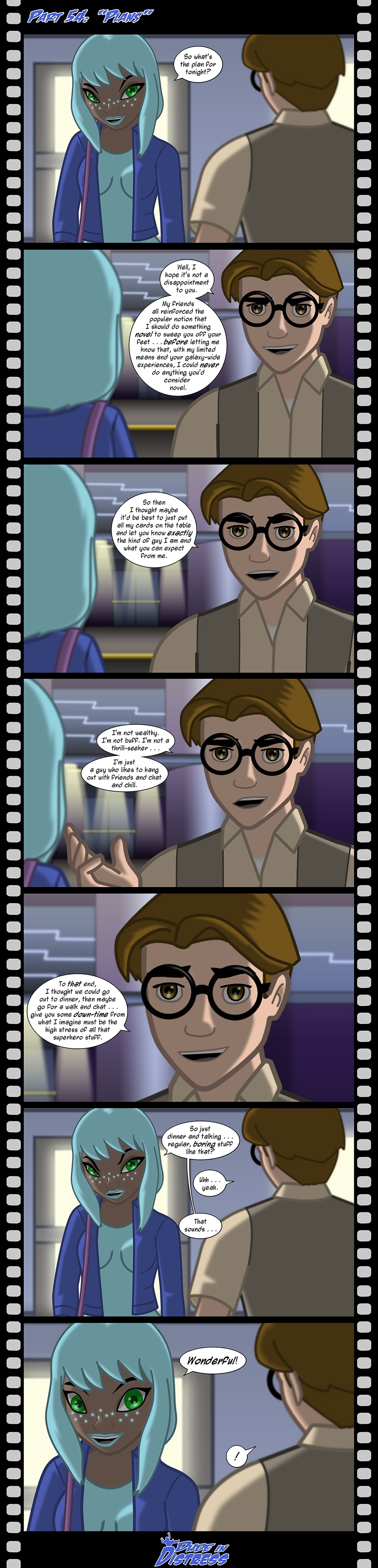 Dude in Distress Strip 54