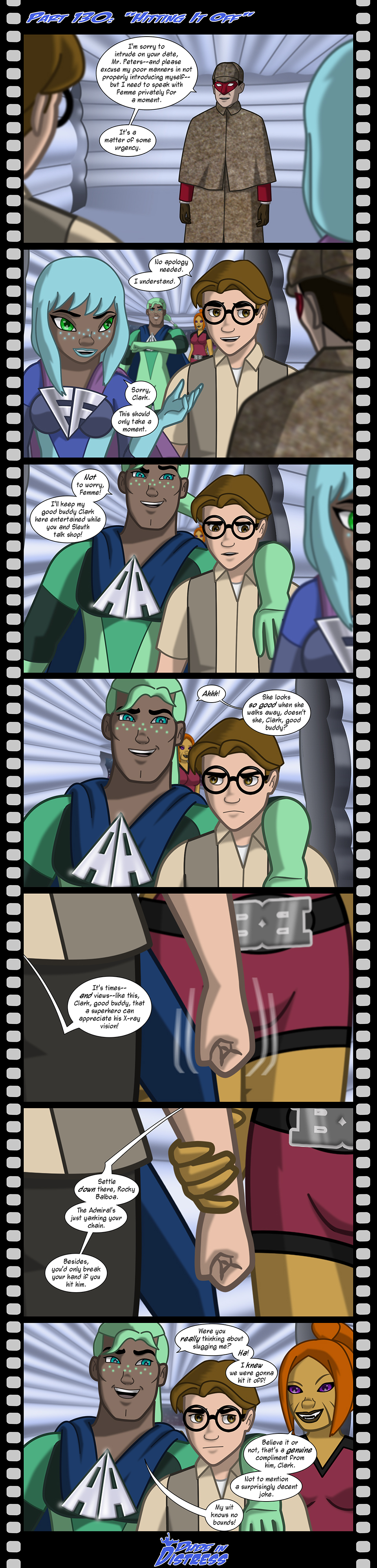 Dude in Distress Strip 130