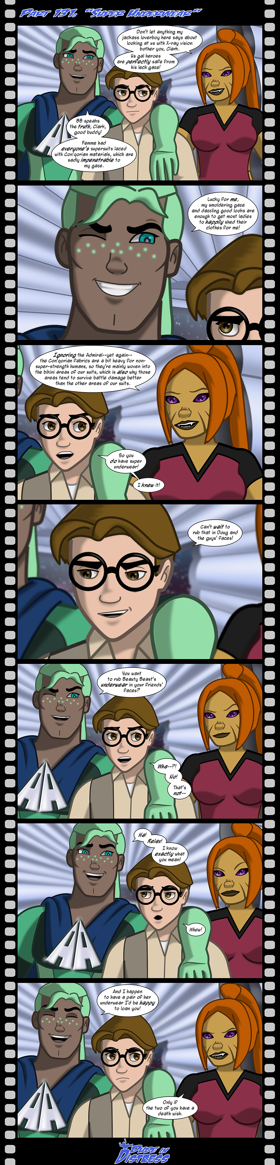 Dude in Distress Strip 131