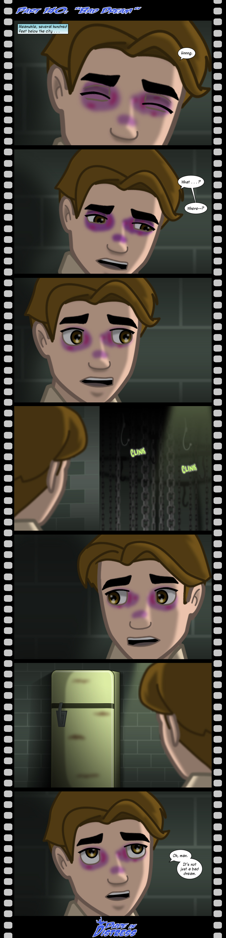 Dude in Distress Strip 140