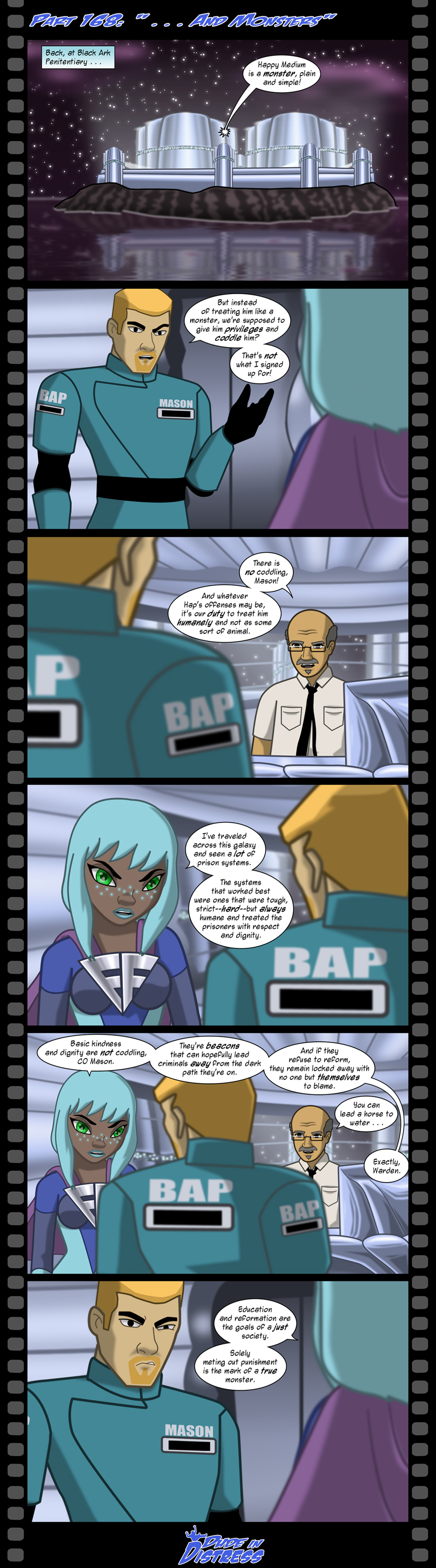 Dude in Distress Strip 168