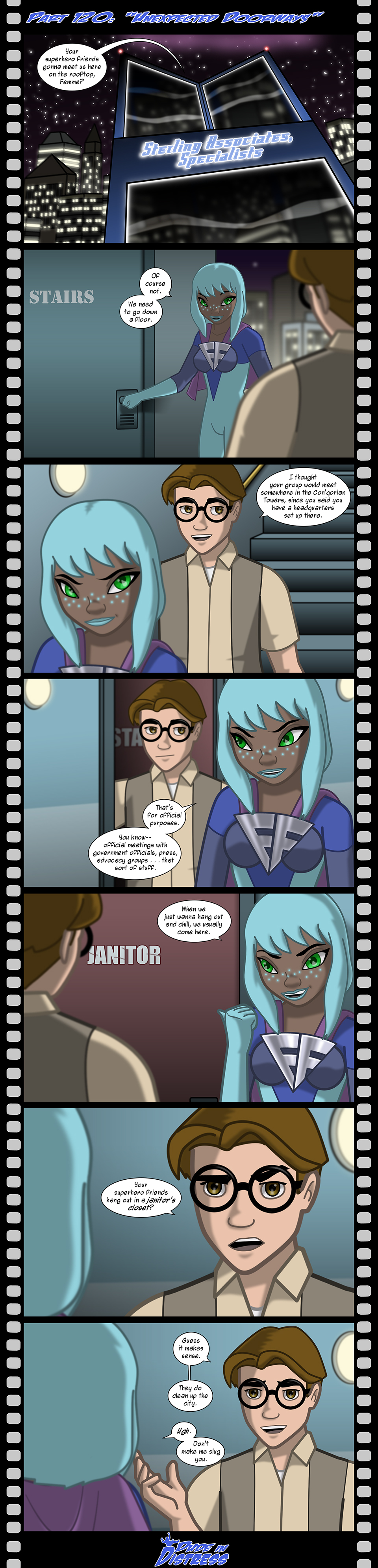 Dude in Distress Strip 120