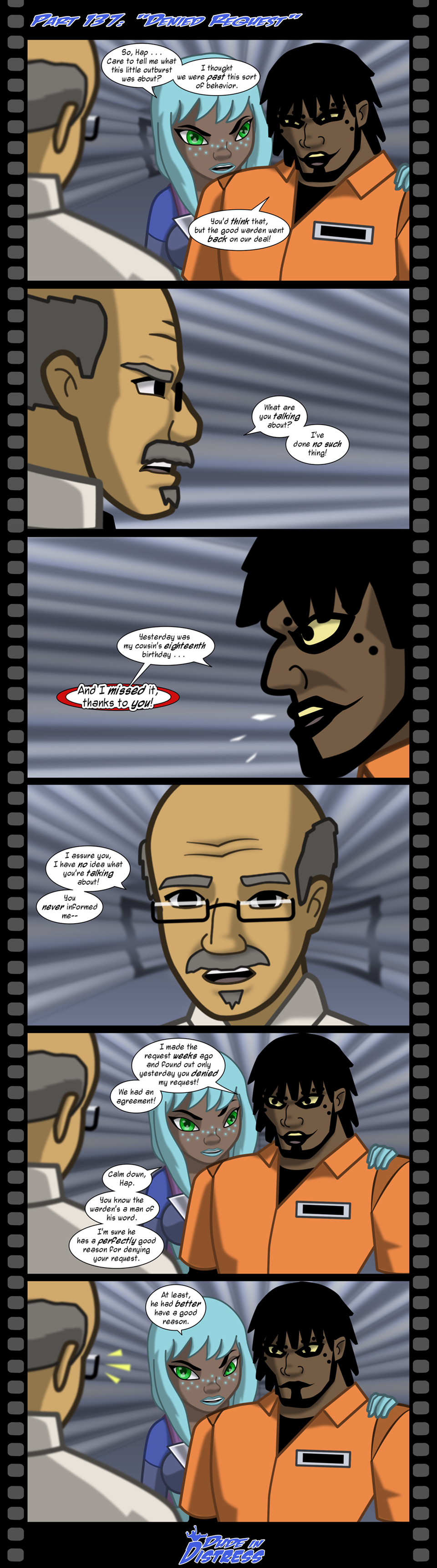 Dude in Distress Strip 137