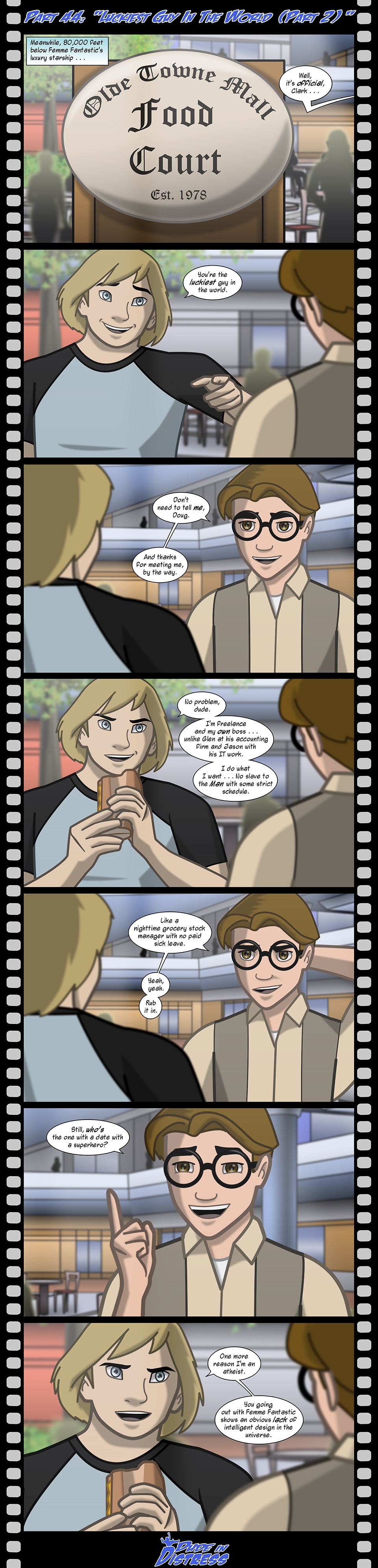 Dude in Distress Strip 44