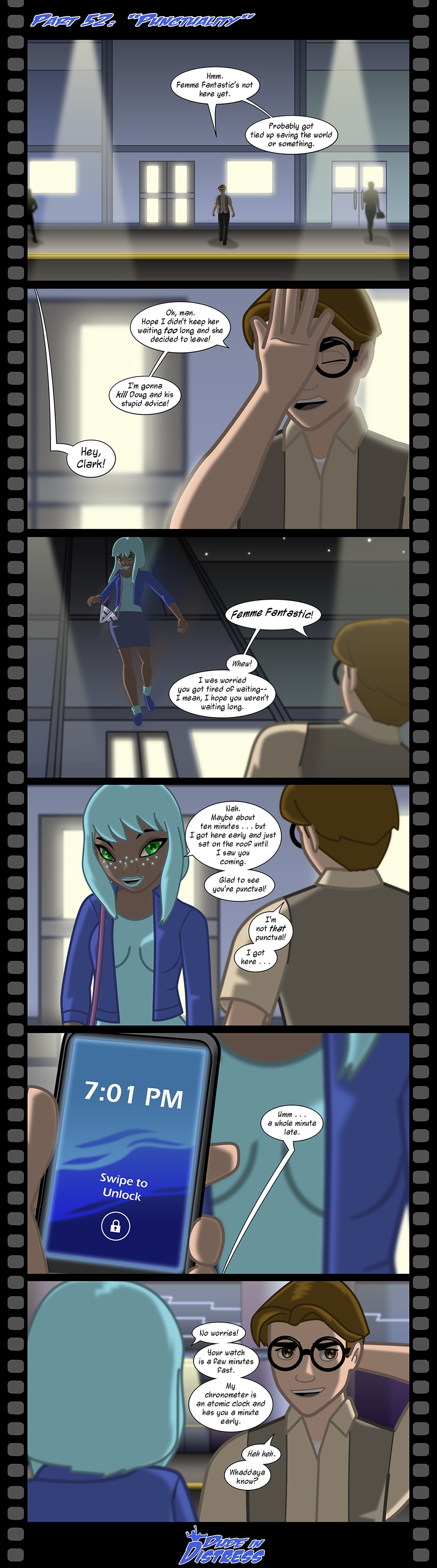 Dude in Distress Strip 52