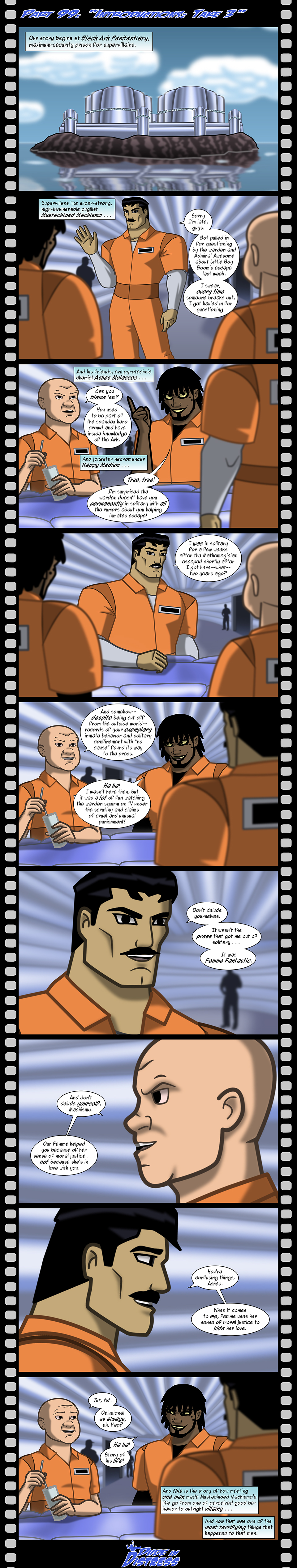 Dude in Distress Strip 99