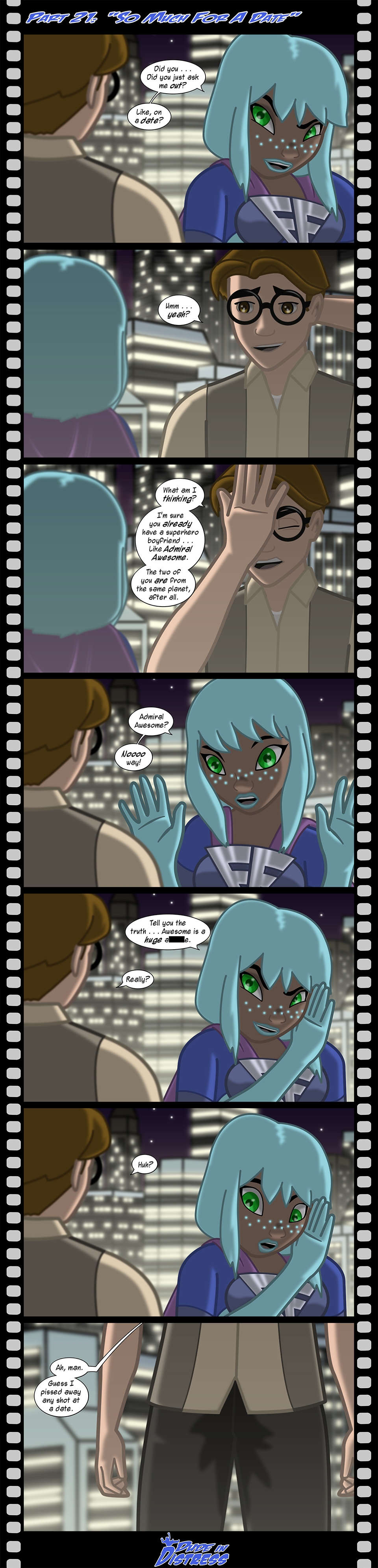 Dude in Distress Strip 21