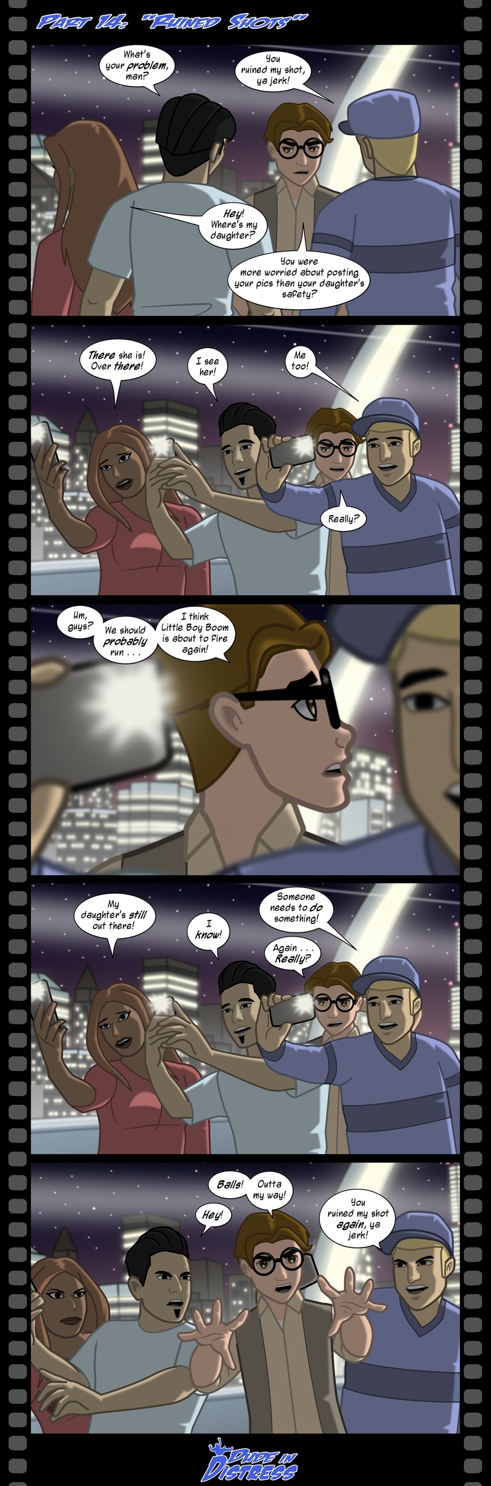 Dude in Distress Strip 14