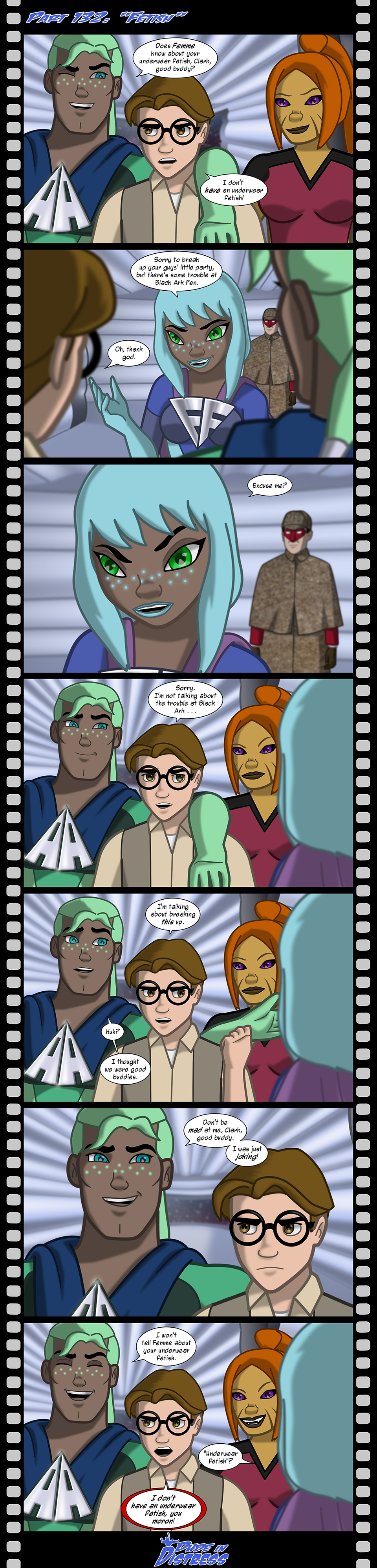 Dude in Distress Strip 132