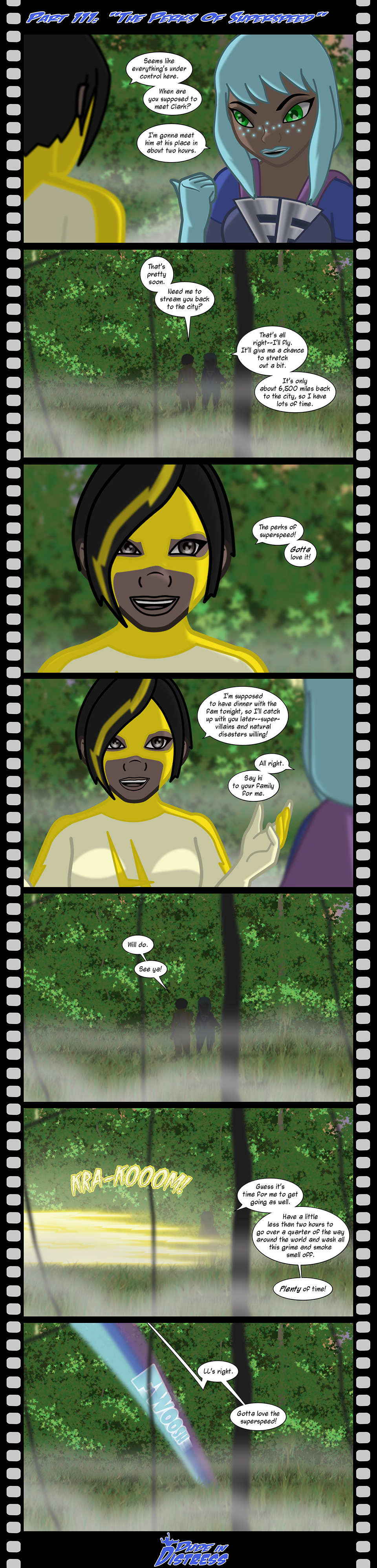 Dude in Distress Strip 111