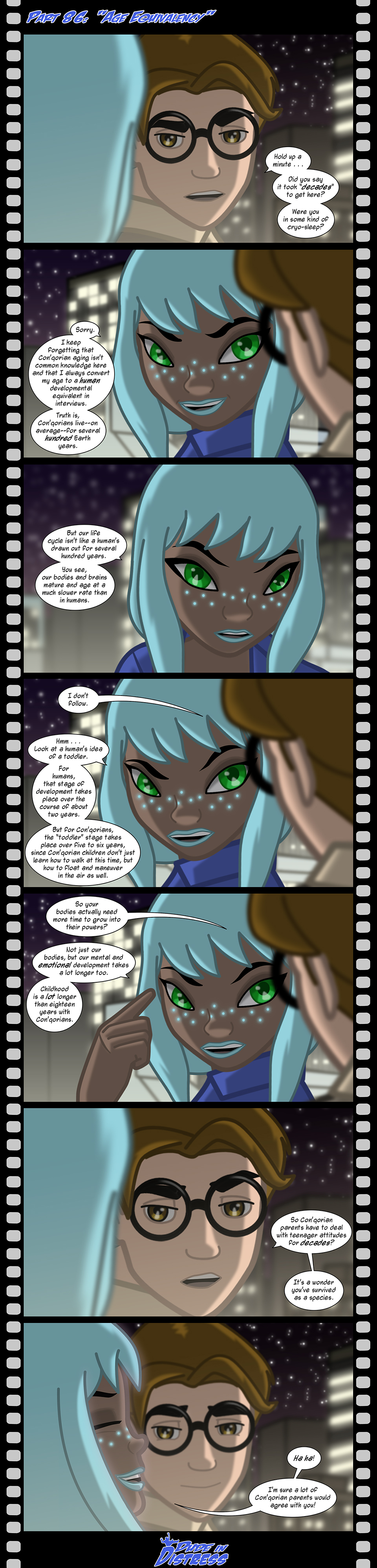 Dude in Distress Strip 86
