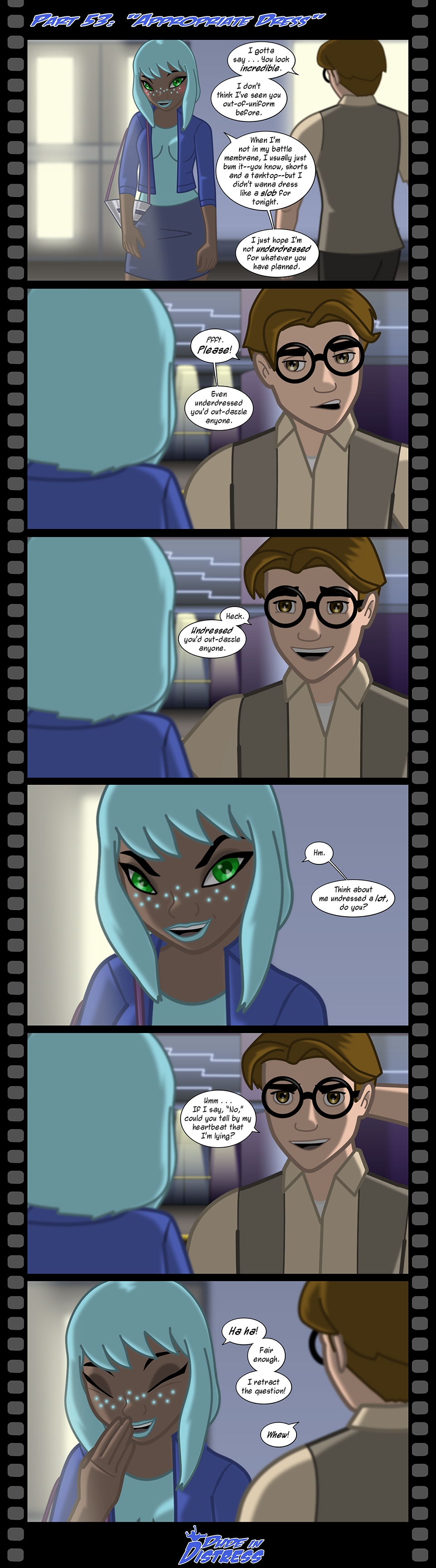 Dude in Distress Strip 53