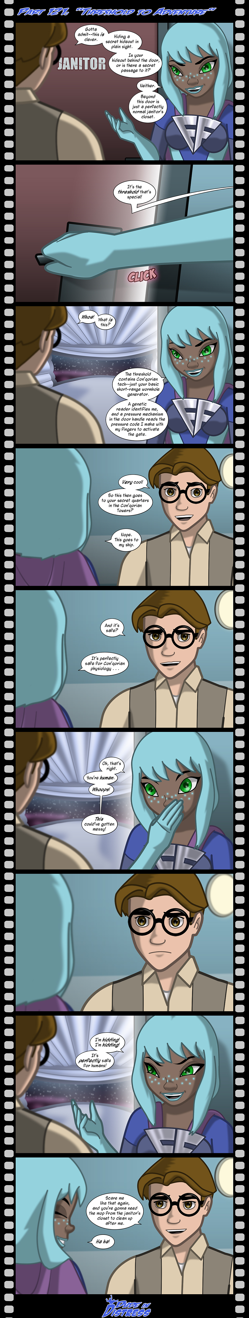 Dude in Distress Strip 121