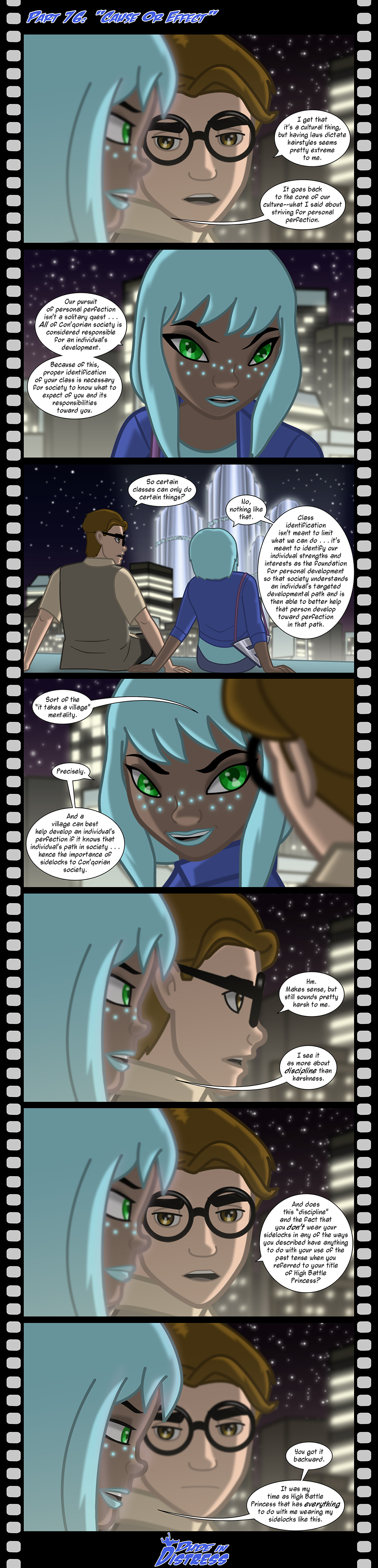 Dude in Distress Strip 76