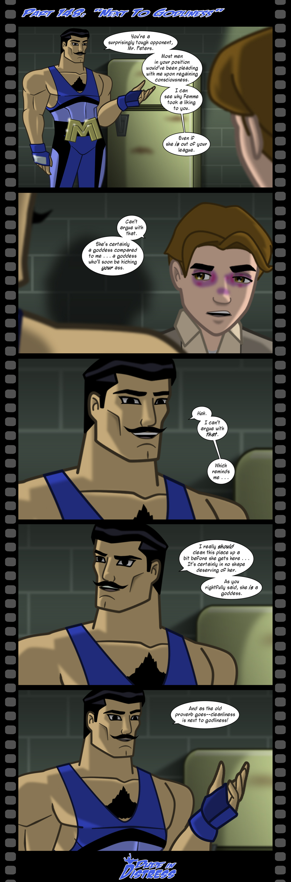Dude in Distress Strip 148