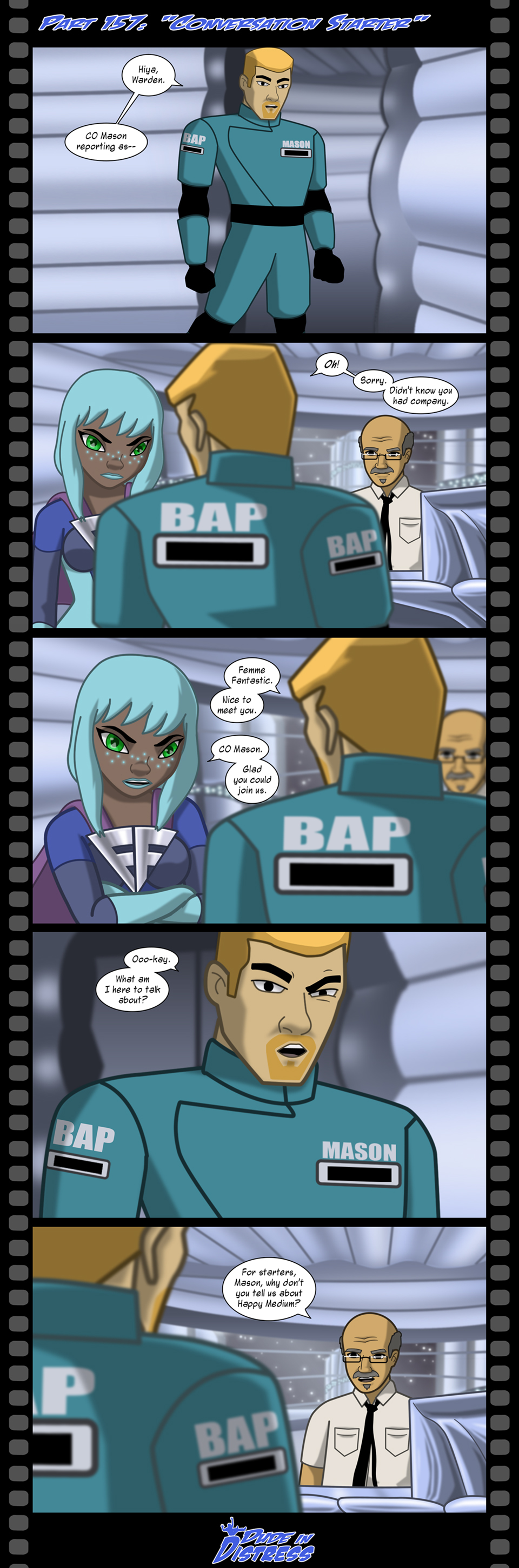 Dude in Distress Strip 157