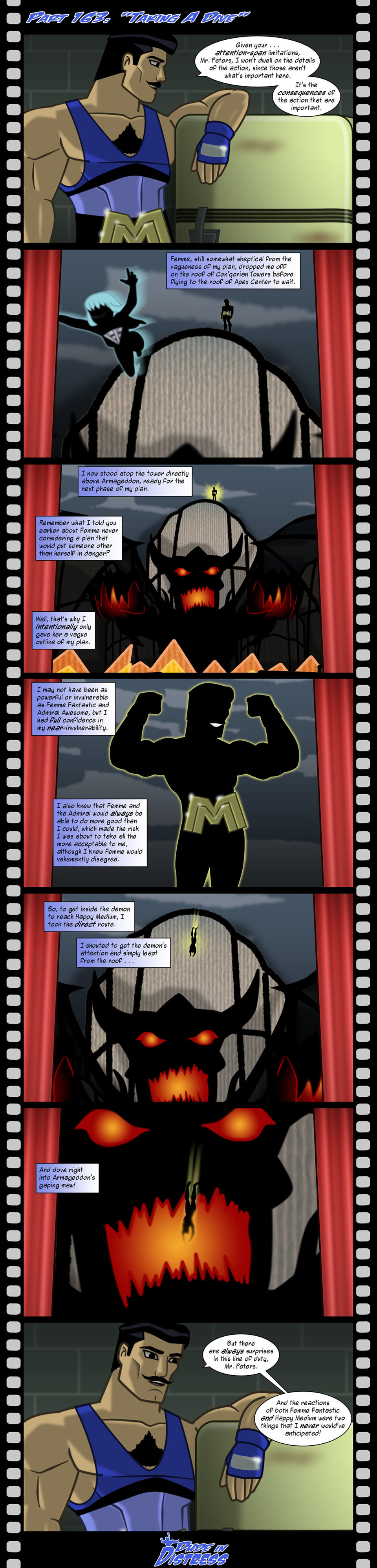 Dude in Distress Strip 163