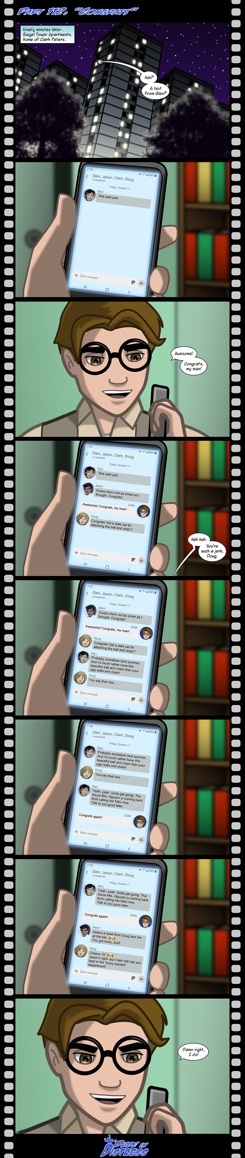 Dude in Distress Strip 112