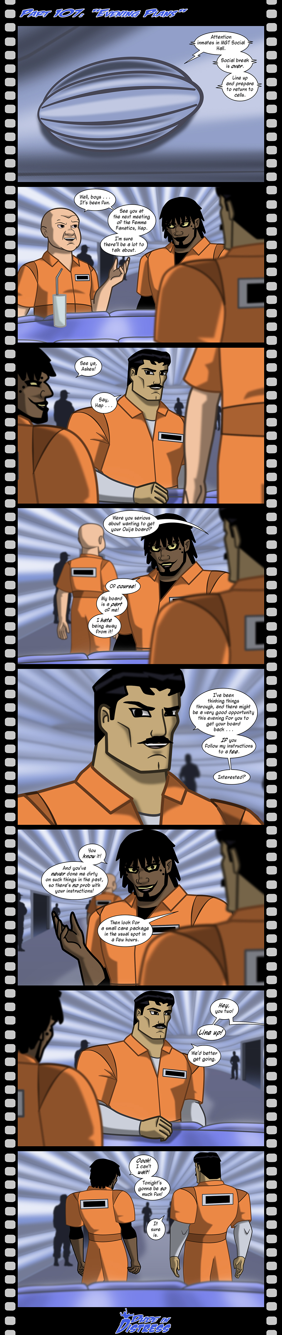 Dude in Distress Strip 107