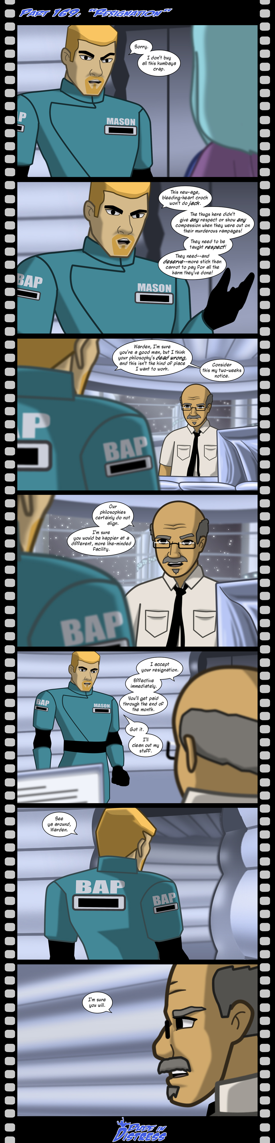 Dude in Distress Strip 169