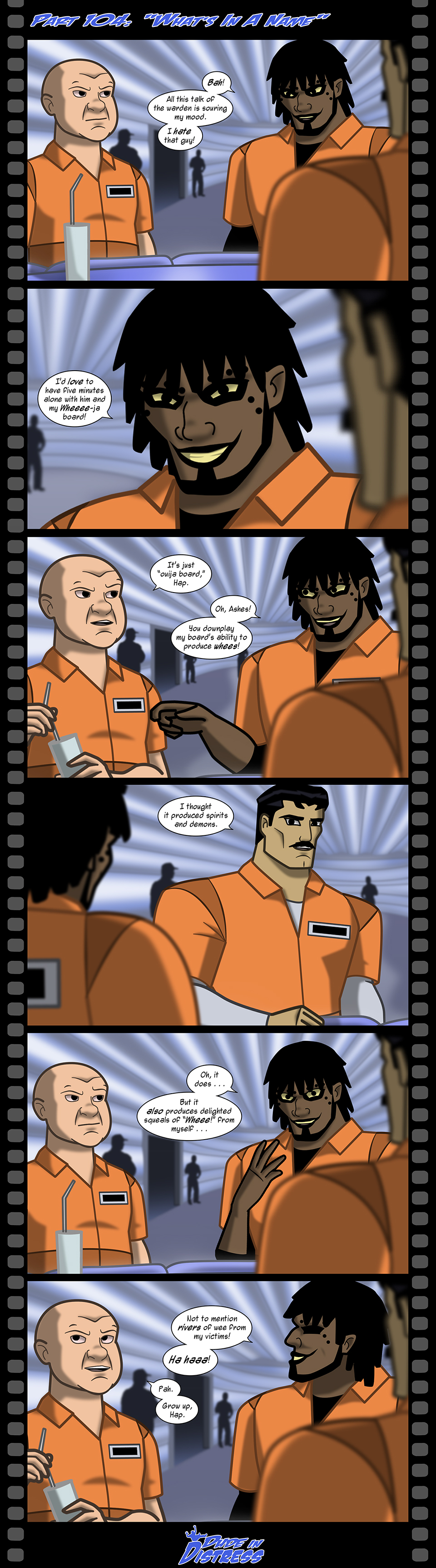 Dude in Distress Strip 104