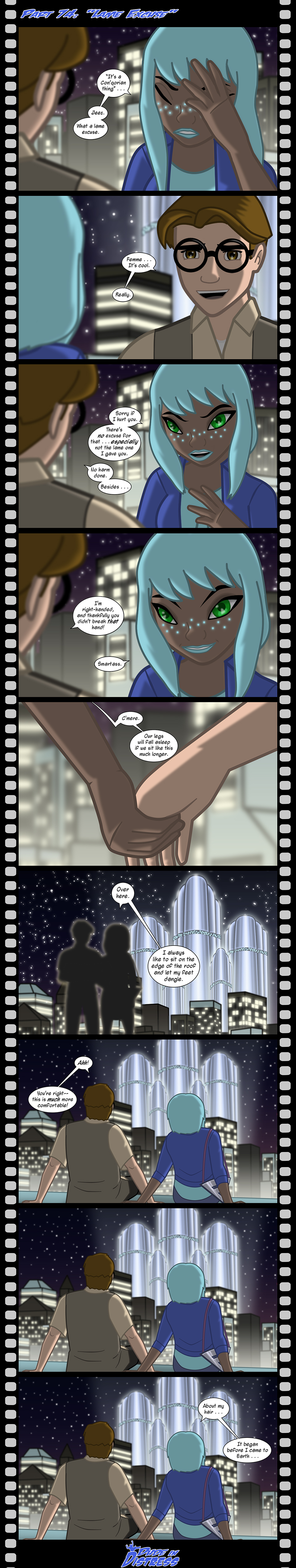 Dude in Distress Strip 74