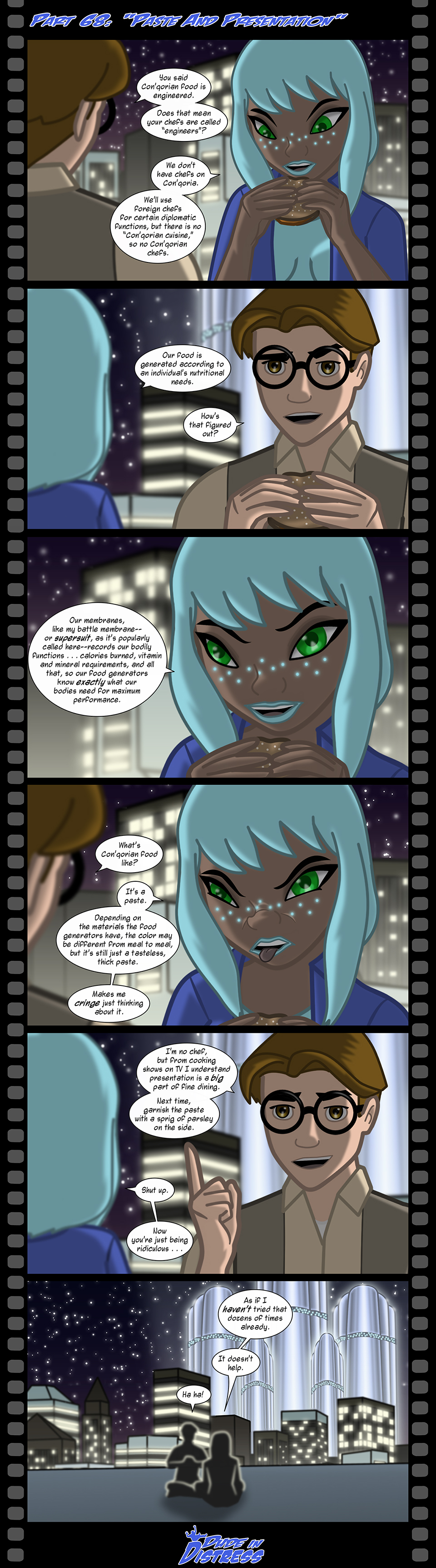 Dude in Distress Strip 68
