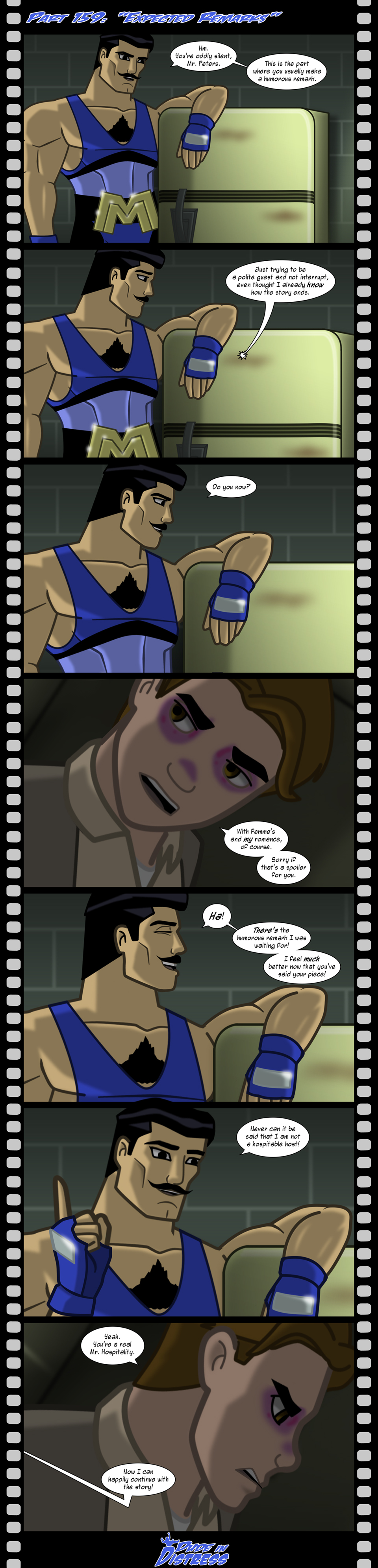 Dude in Distress Strip 159