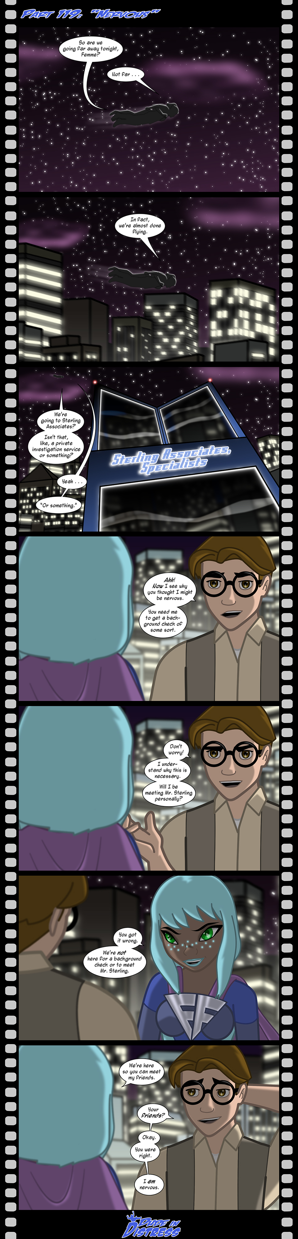 Dude in Distress Strip 119