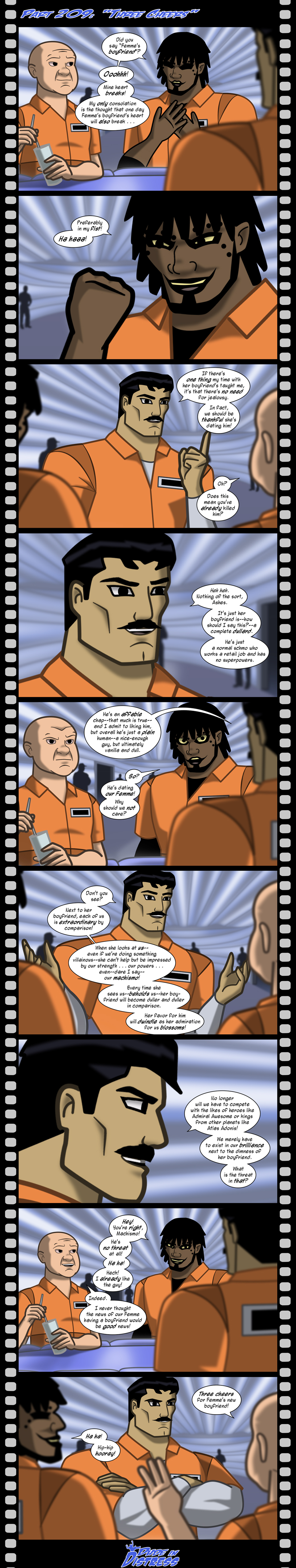 Dude in Distress Strip 209