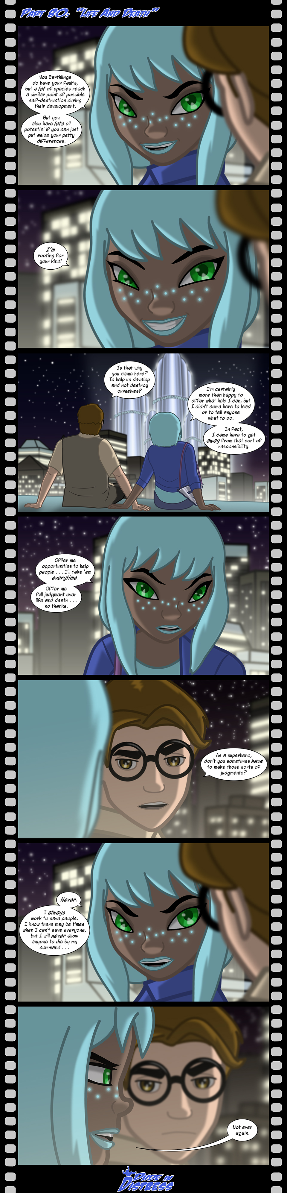 Dude in Distress Strip 80