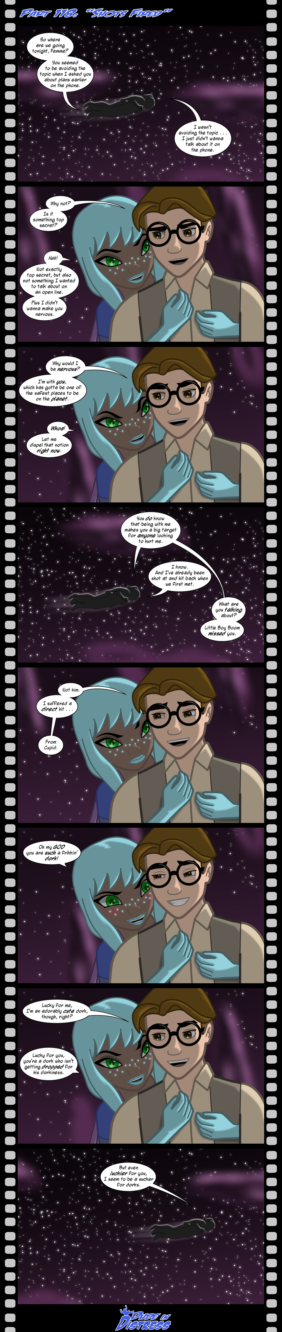 Dude in Distress Strip 118