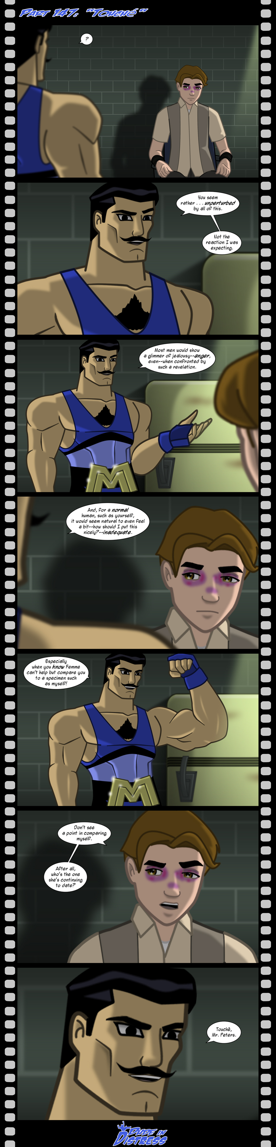 Dude in Distress Strip 147