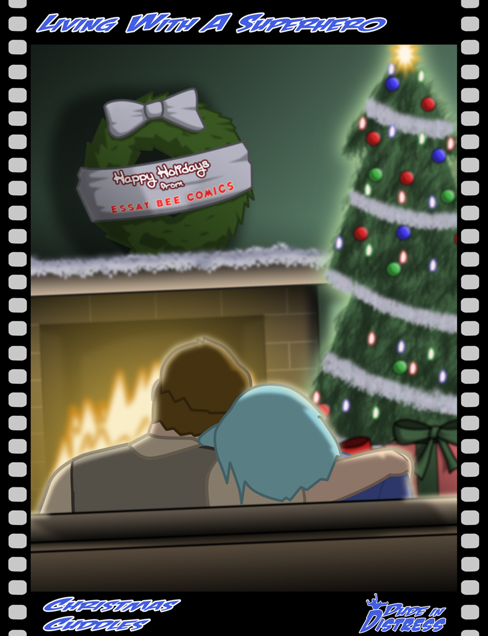 Living With a Superhero: Christmas Cuddles