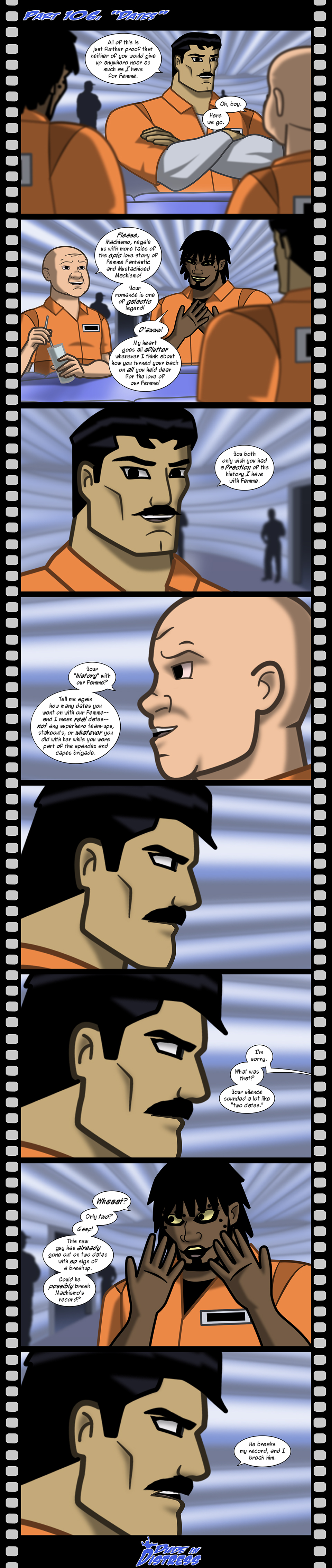 Dude in Distress Strip 106