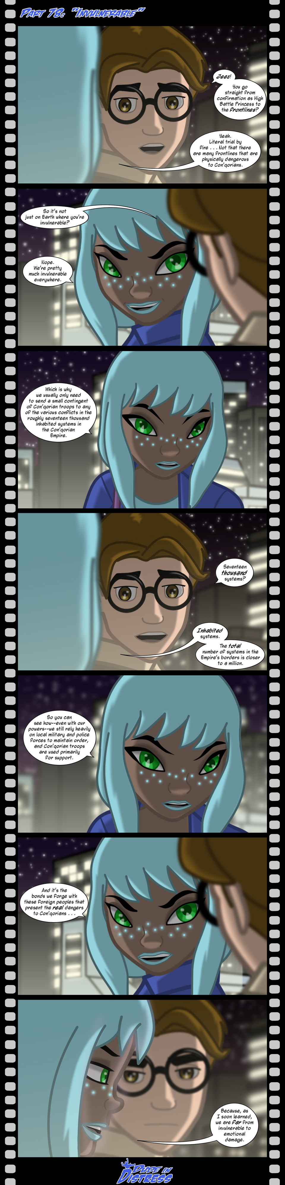 Dude in Distress Strip 78