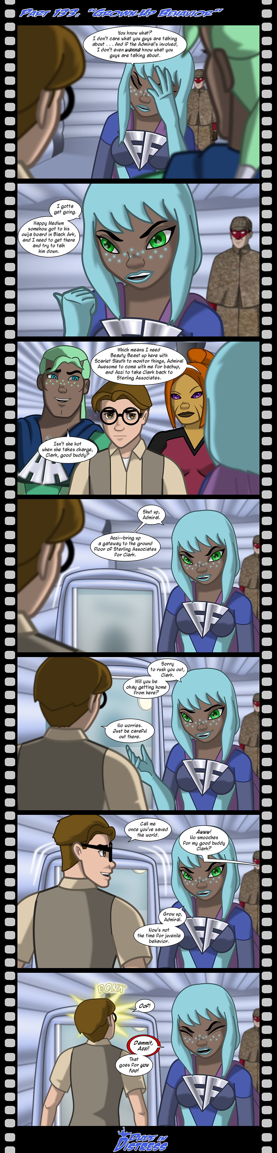 Dude in Distress Strip 133