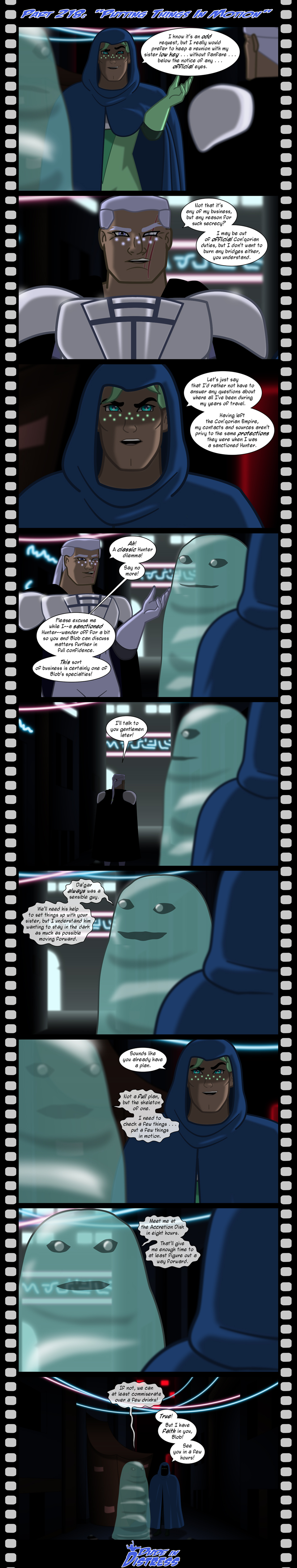 Dude in Distress Strip 218