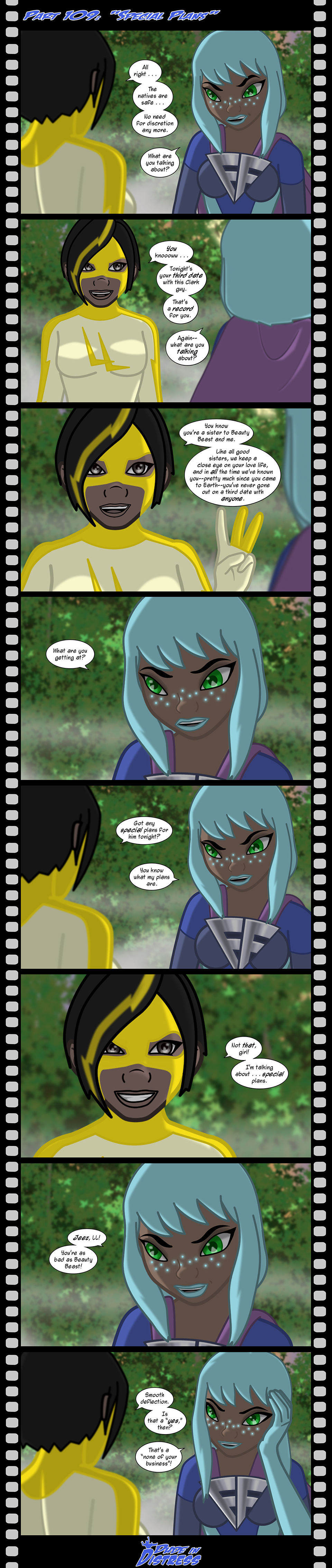 Dude in Distress Strip 109