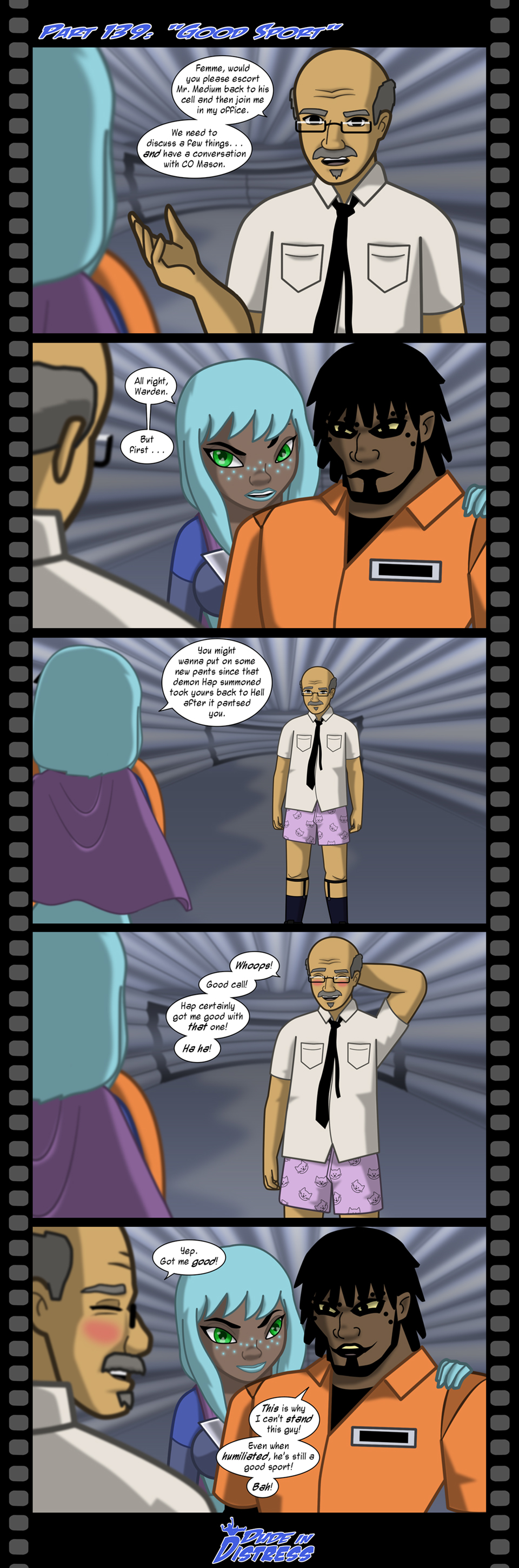 Dude in Distress Strip 139