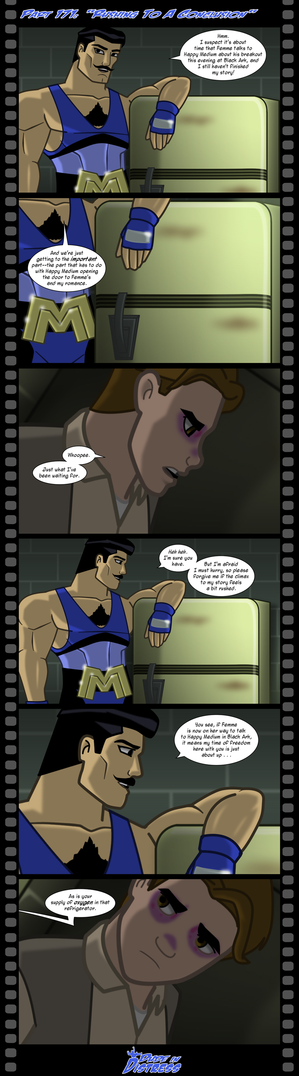 Dude in Distress Strip 171