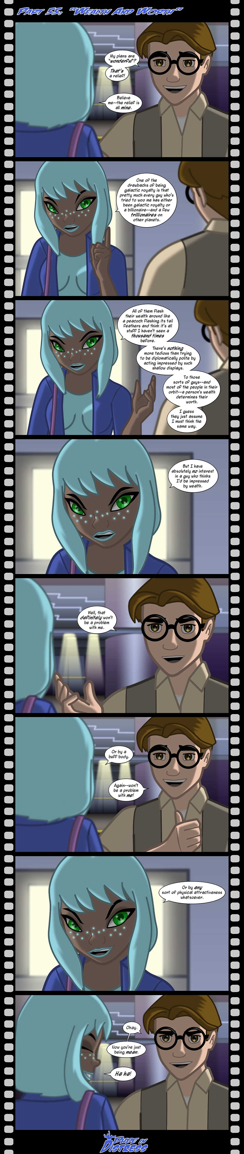 Dude in Distress Strip 55