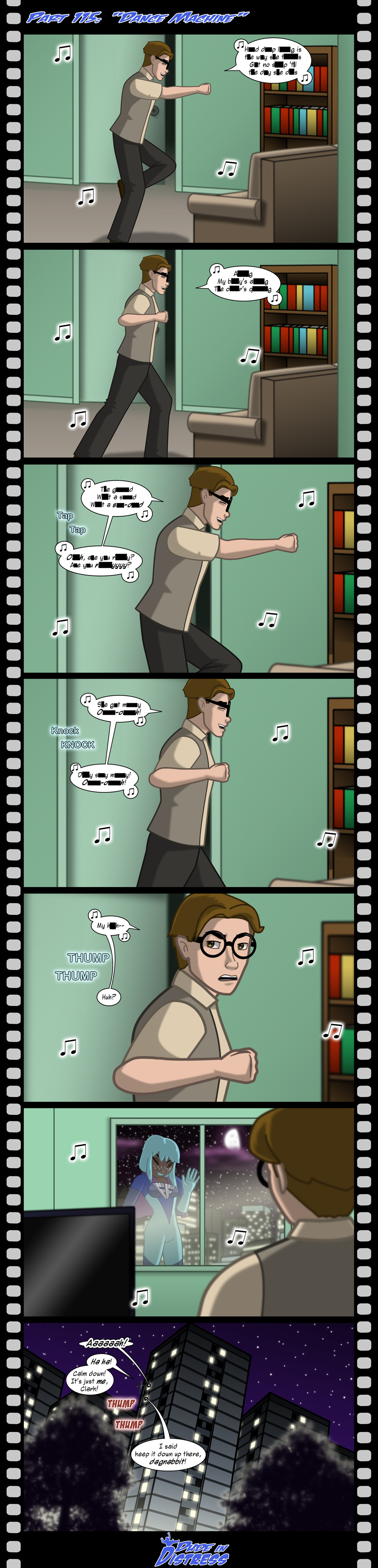 Dude in Distress Strip 115