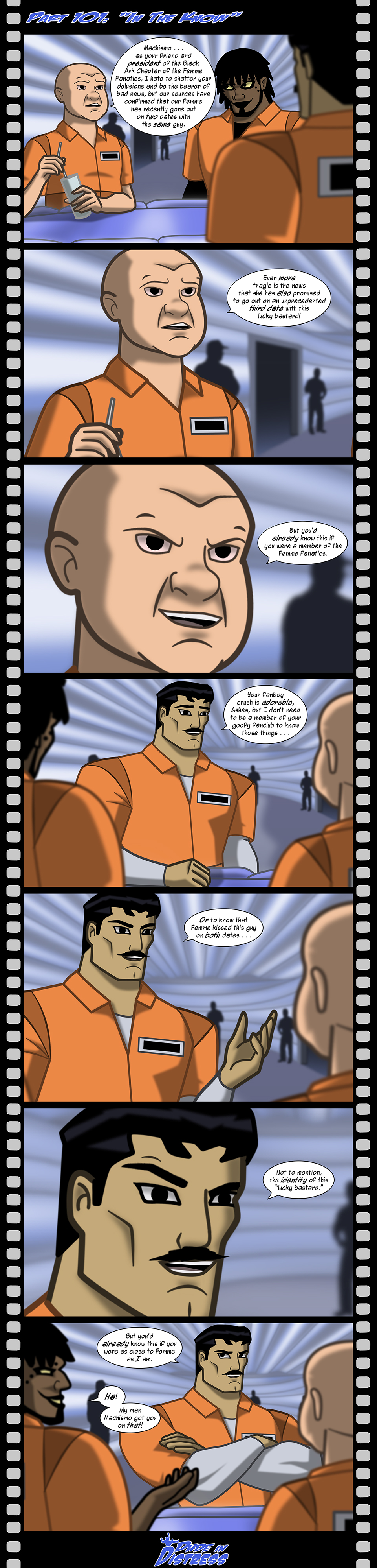 Dude in Distress Strip 101