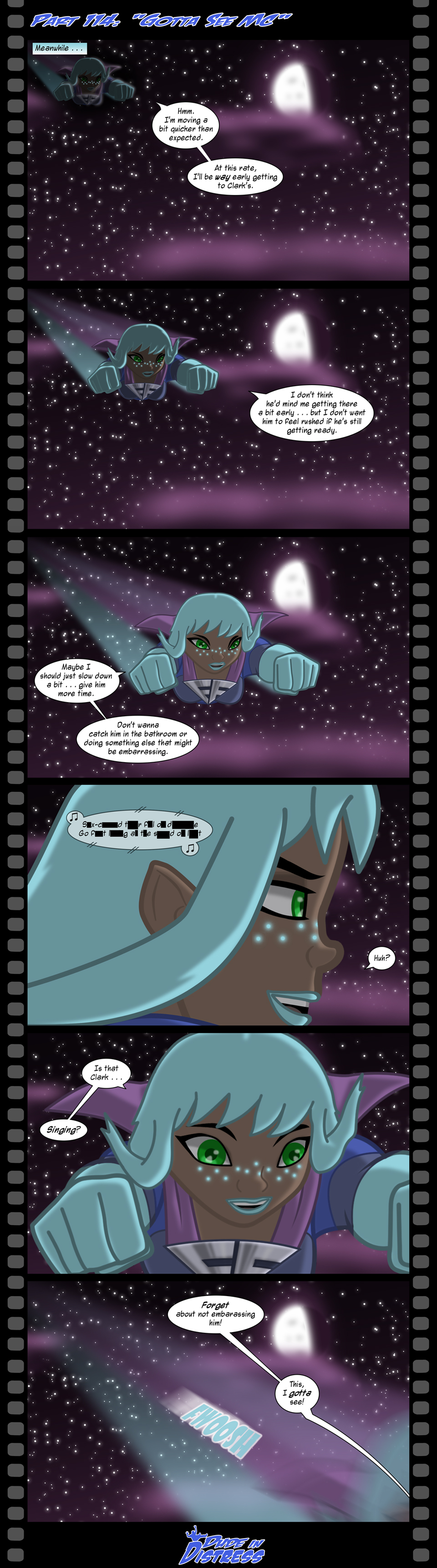 Dude in Distress Strip 114