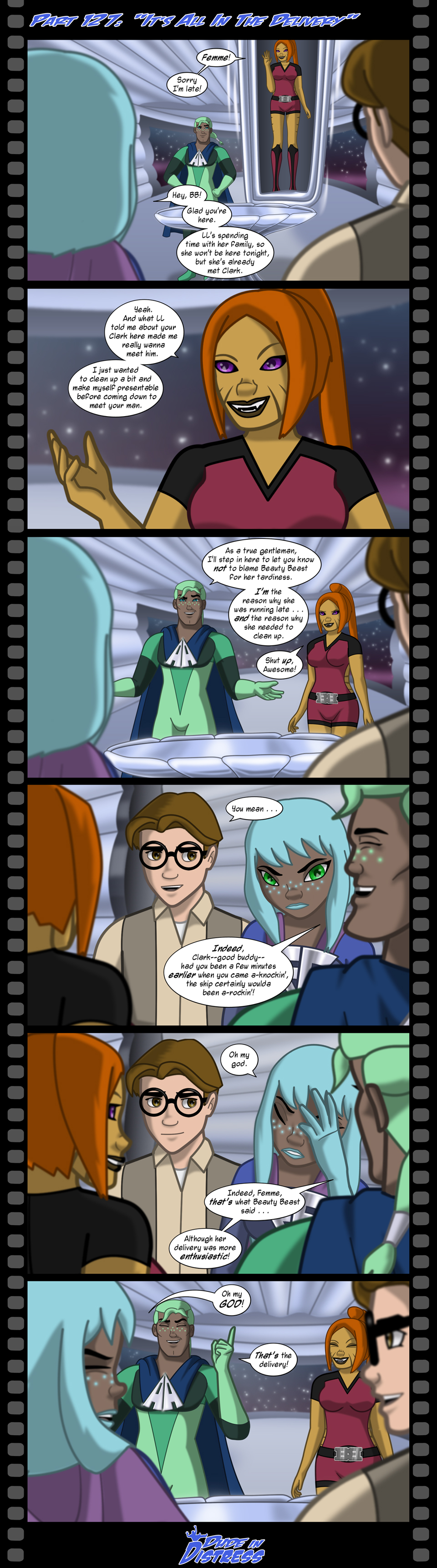 Dude in Distress Strip 127