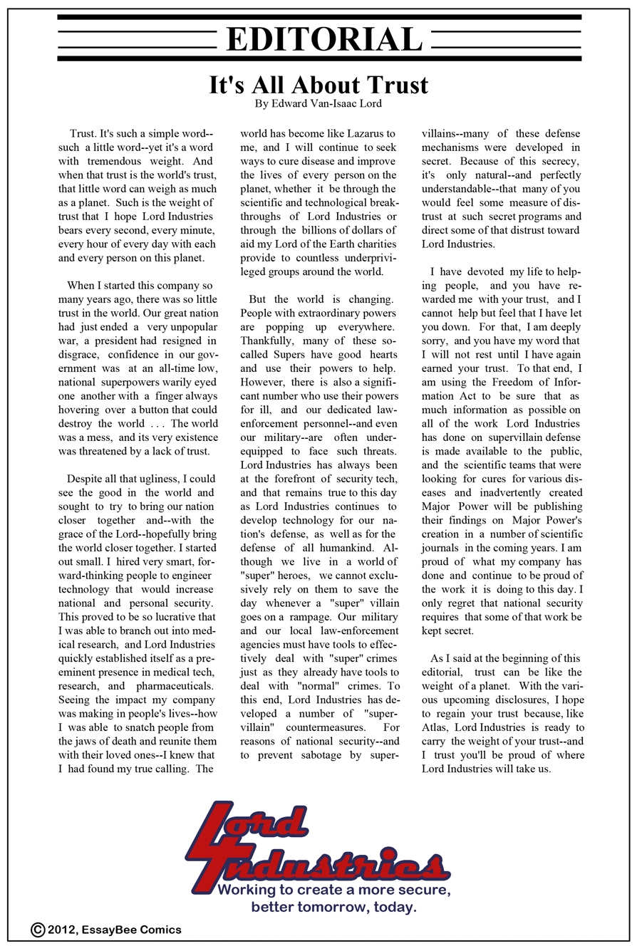 Edward Van-Isaac Lord Editorial