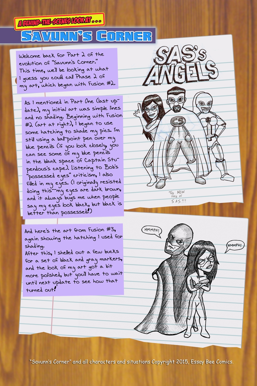 Evolution of "Savunn's Corner" #2